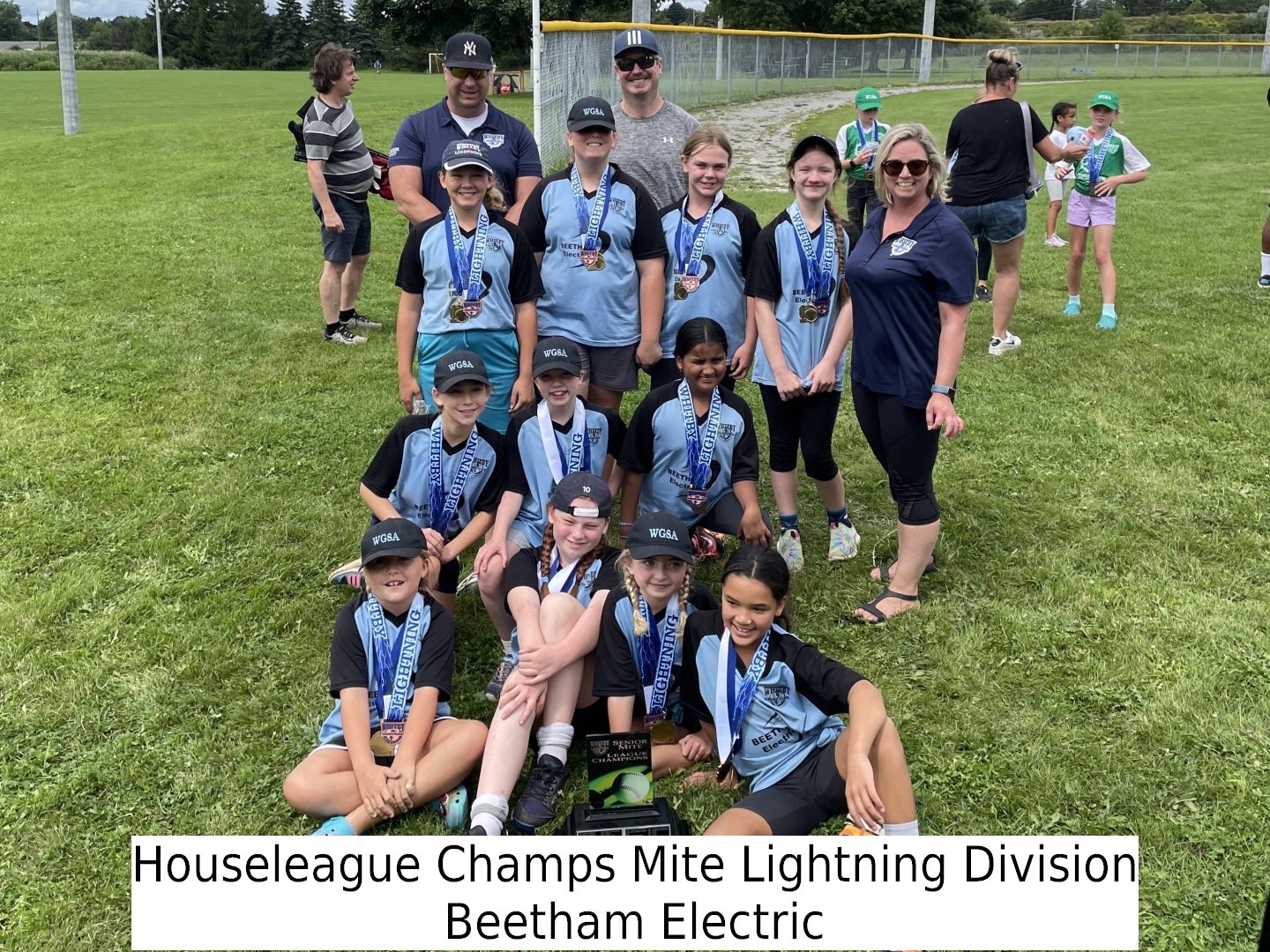 Mite Houseleague Champs Lightning Division